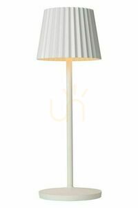Dobíjecí stolní lampa Lucide JUSTINE bílá LED 2 W IP54 38 cm 27889/02/31 small 0