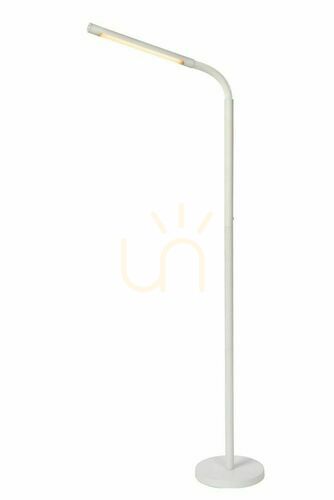 Kontrola Stojací lampa Lucide Gilly bílá LED stmívatelná 3W 180 lm 2700K 36712/04/31