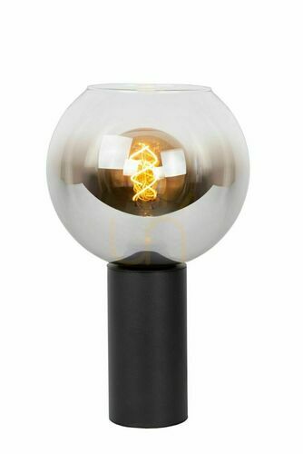 Kontrola Stolní lampa Lucide Marius černá kov E27 32,5 cm 45502/01/30