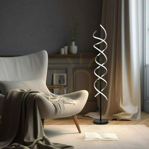 Kontrola Stojací LED lampa Trio SEQUENCE 441810205, kartáčovaný hliník, 150 cm
