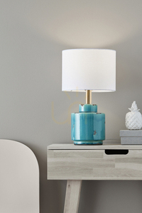 Stolní lampa Markslojd 106606 bílá keramika 41,5 cm small 1