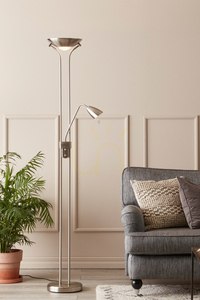 Podlahová lampa Markslojd DETROIT 111241 ocel 2 světla 180 cm small 1