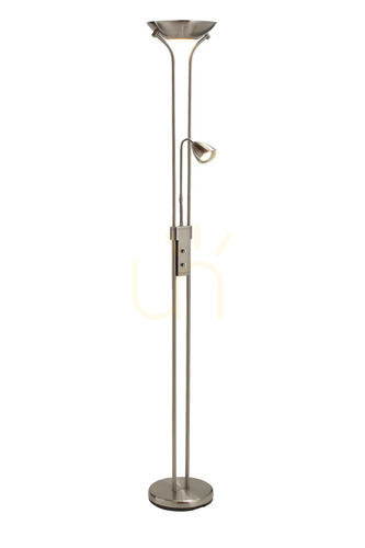Kontrola Podlahová lampa Markslojd DETROIT 111241 ocel 2 světla 180 cm