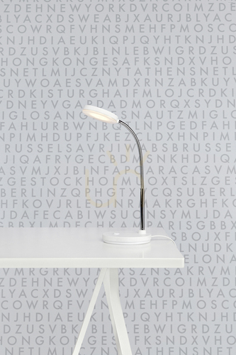 Kontrola Stolní lampa Markslojd FLEX LED 5W bílá/chrom 40 cm 106466