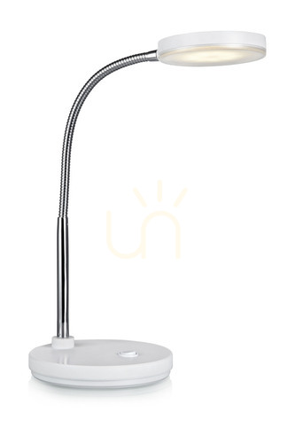Kontrola Stolní lampa Markslojd FLEX LED 5W bílá/chrom 40 cm 106466
