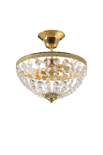 Kontrola Plafon Markslojd Hanaskog 30 cm transparentní kov Crystal MC 100486