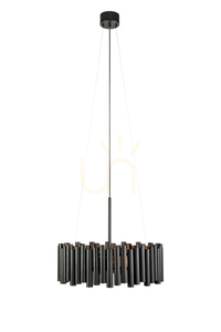 Závěsná lampa Markslojd LEVEL 3L černá kovová 107925 small 0