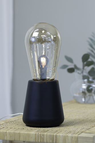 Kontrola Stolní lampa Markslöjd Brooke 108416 jantarová černá 42 cm