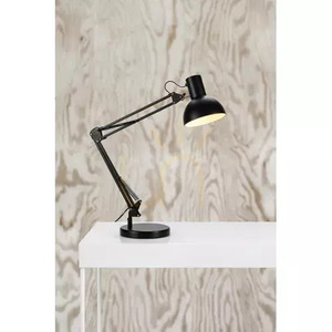 Stolní lampa Markslojd Architect 108453 černá kovová nastavitelná E27 small 2