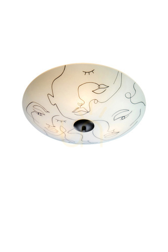 Kontrola Plafon Markslojd Messy Family 108459 bílý 43 cm 3x40W sklo/plast