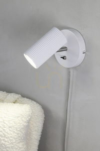 Nástěnné svítidlo Markslojd Costilla 108460 bílé kovové 14 cm LED 7W small 1