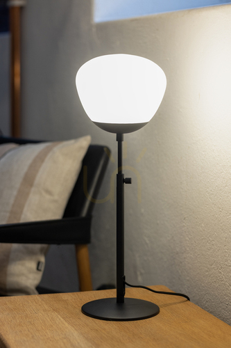 Kontrola Stolní lampa Markslojd RISE 108545 bílá/černá 60 cm