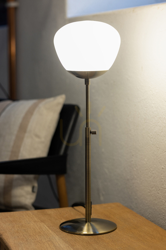 Kontrola Stolní lampa Markslöjd Rise 108546 bílá kov/sklo 60 cm