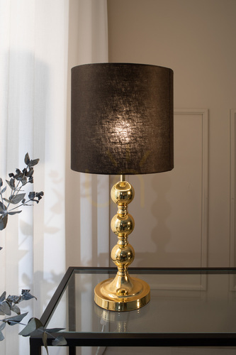 Kontrola Stolní lampa Markslöjd Octo 108574 černá kovová 57 cm