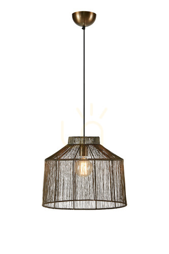 Kontrola Přívěsek světla Markslojd Capanna 108667 mosaz kov 42 cm