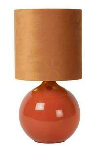 Stolní lampa Lucide ESTERAD retro keramika bavlna E14 47 cm small 1