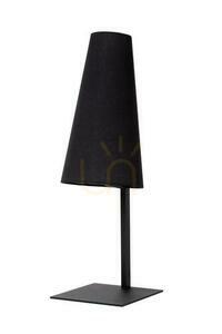 Stolní lampa Lucide GREGORY černá len ocel E27 56 cm 30595/81/30 small 1
