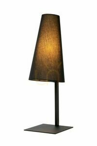 Stolní lampa Lucide GREGORY černá len ocel E27 56 cm 30595/81/30 small 0