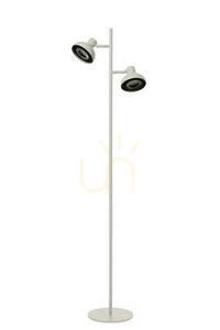 Stojací lampa Lucide SENSAS bílá ES111 LED 2 světla 137,9 cm 30797/02/31 small 1