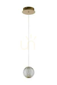 Závěsné svítidlo Lucide CINTRA LED zlaté 4,2 W 250 lm 2700 K 13499/04/60 small 1