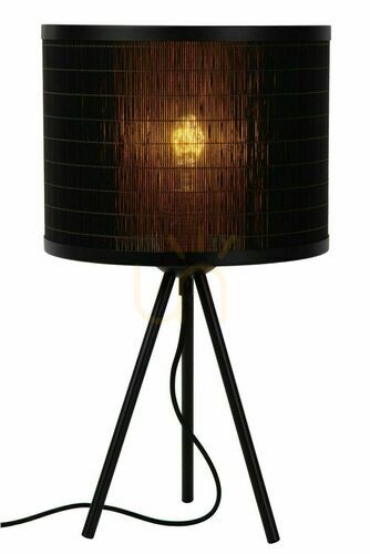 Kontrola Stolní lampa Lucide TAGALOG černá Japandi E27 47 cm 21529/26/30
