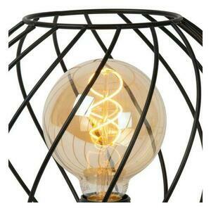 Stolní lampa Lucide DANZA černá E27 kov 25 cm 21528/25/30 small 3