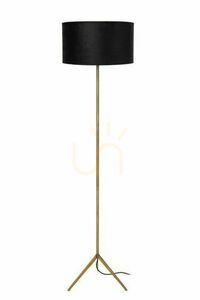 Stojací lampa Lucide Tondo zlatá černá 147 cm E27 45790/81/02 small 0