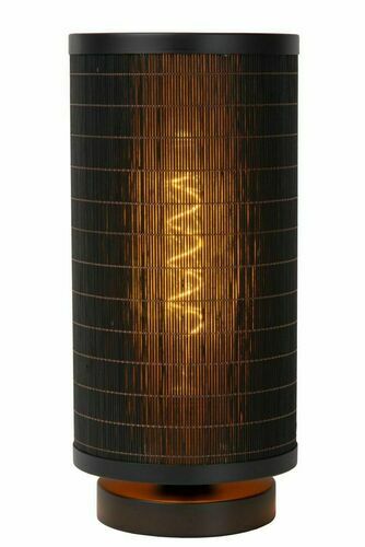 Kontrola Stolní lampa Lucide TAGALOG černá Japandi E27 31,5 cm 21529/15/30