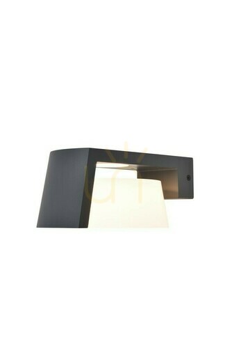 Kontrola Venkovní nástěnné svítidlo Lutec MOON 5206001118 LED šedé 11,1 W IP54