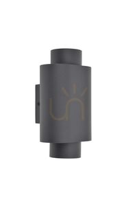 Venkovní nástěnné svítidlo Lutec CYPRES 6604002118 tmavě šedé 2×GU10 IP44 small 7