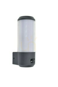 Venkovní nástěnné svítidlo Lutec HEROS 5288202118 tmavě šedé se senzorem PIR E27 15 W small 1