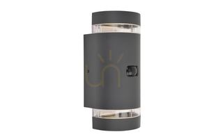 Venkovní nástěnné svítidlo Lutec Focus se senzorem pohybu LED 7 W šedé 5604014118 small 11