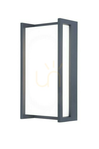 Kontrola Venkovní nástěnné svítidlo Lutec QUBO 5193013118 LED 17,3 W šedé