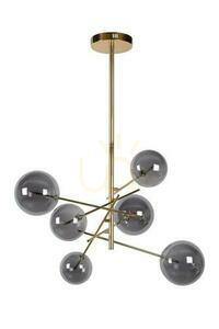 Závěsné svítidlo Lucide ALARA 46417/06/10 zlaté 6xG4 LED 72 cm small 1