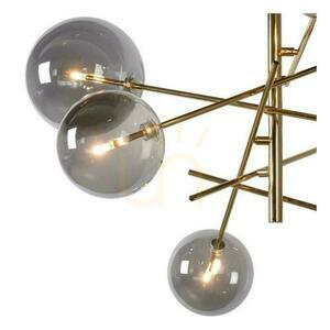Závěsné svítidlo Lucide ALARA 46417/06/10 zlaté 6xG4 LED 72 cm small 2