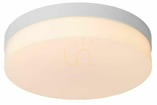 Kontrola Plafon Lucide Biskit LED 18W IP44 bílý 28 cm 79111/30/31