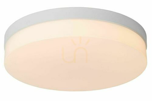 Kontrola Plafon Lucide Biskit LED 24W 34,5 cm bílý IP44 79111/36/31