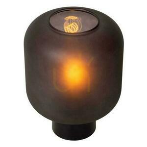 Stolní lampa Lucide Eloise černá sklo kov E27 27 cm 45505/01/30 small 2