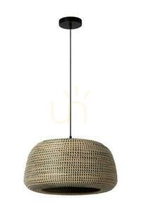 Závěsné svítidlo Lucide MADUKA hnědé 47 cm Japandi E27 10450/47/43 small 1
