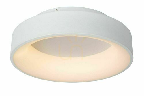 Kontrola Plafon Lucide Mirage LED bílý 38 cm 22W 1050 lm stmívatelný 36114/18/31