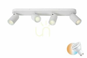 Reflektor Lucide PUNCH bílý 4x GU10 13958/04/31 small 0