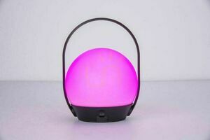 Venkovní stojací lampa Lutec CARDI 6501702330 černá LED RGB 3,3 W IP54 small 5