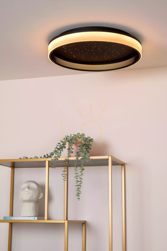 Kontrola Stropní svítidlo Lucide ESTREJA černé LED 40 cm 2500–3000 K 71102/40/30