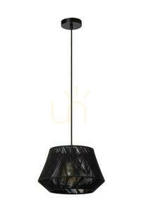 Závěsné svítidlo Lucide JESSICA černé 30 cm Japandi E27 small 1
