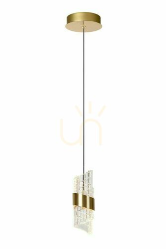 Kontrola Závěsné svítidlo Lucide Kligande LED zlaté 7W 680 lm 2700K 13496/07/02