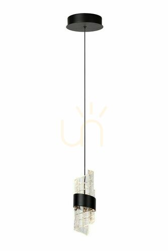 Kontrola Závěsné svítidlo Lucide KLIGANDE černé LED 7W 680 lm 2700K 13496/07/30