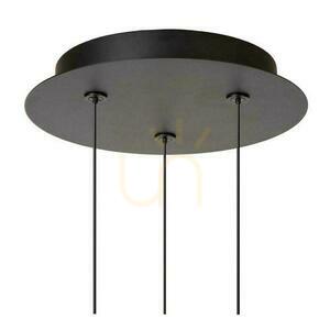 Závěsné svítidlo Lucide KLIGANDE černé LED 3x7W 720 lm small 4