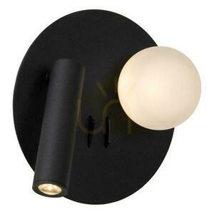 Nástěnné svítidlo Lucide MATIZ černé LED 16 cm 77286/02/30 small 2