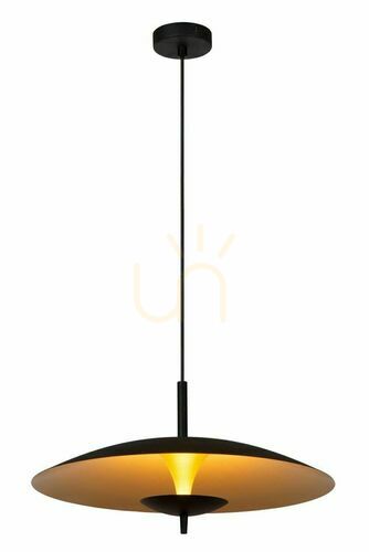 Kontrola Závěsné svítidlo Lucide VULCAN černé/zlaté LED 9W 45 cm