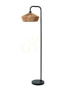 Stojací lampa Lucide Yunkai Japandi dřevo černá 150 cm 10713/28/72 small 1